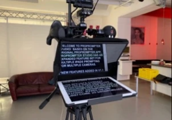 Interview für den Imagefilm